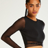HKMX Crop top, Black