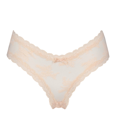 V-shape Mesh Brazilian, Pink