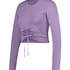 HKMX Long-sleeved sports top Aura, Purple