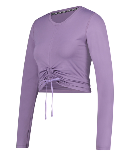 HKMX Long-sleeved sports top Aura, Purple
