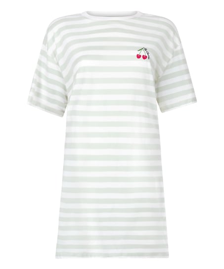 Round Neck Nightshirt, Green