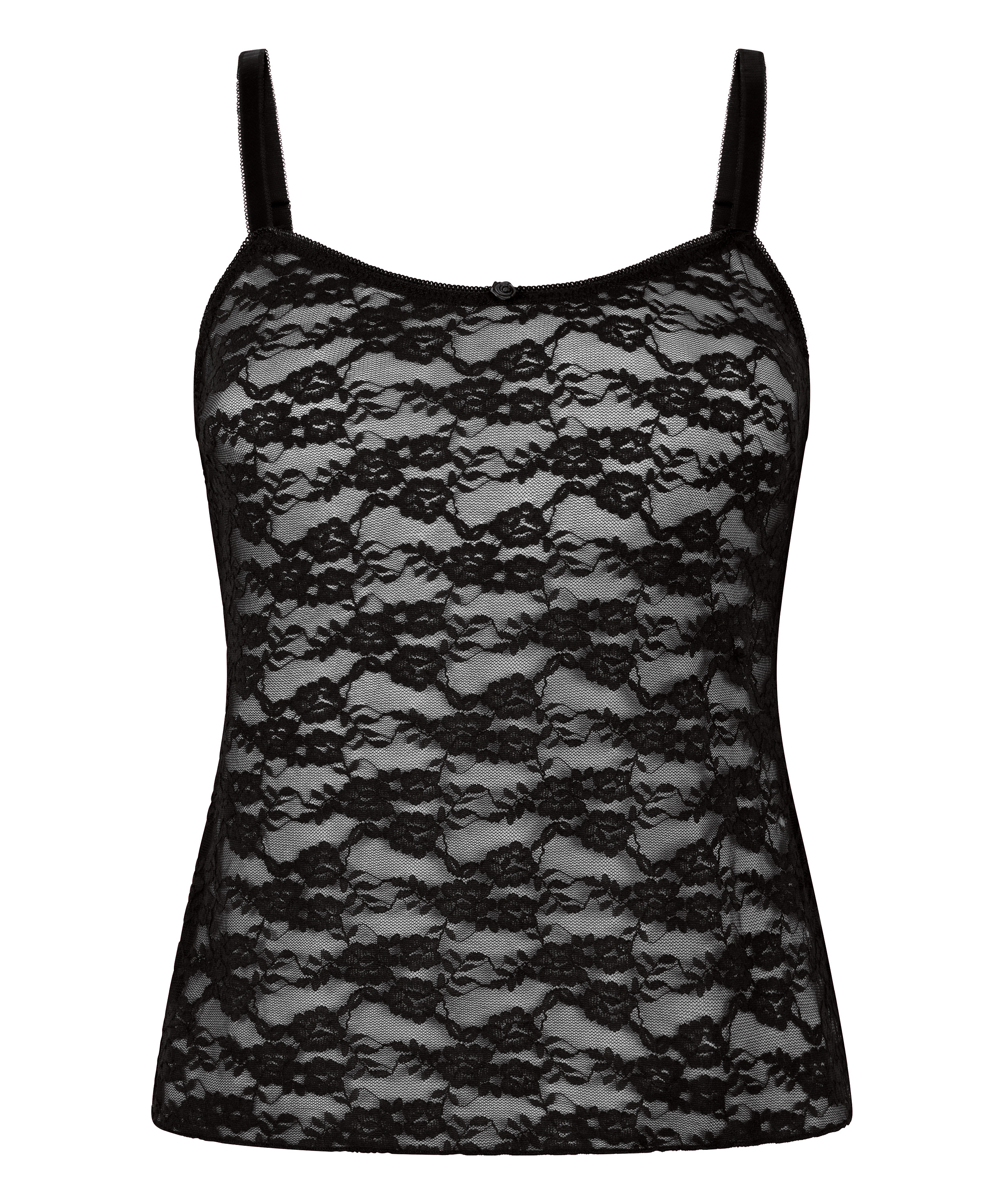 Cami Allover Lace, Black, main