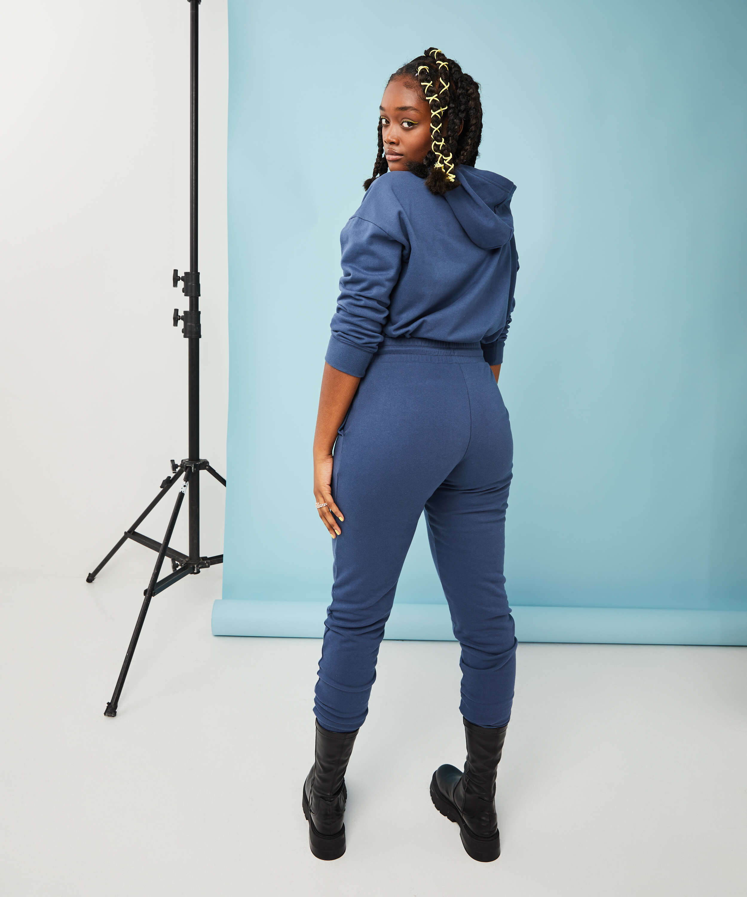 Snuggle Me Joggers, Blue, main