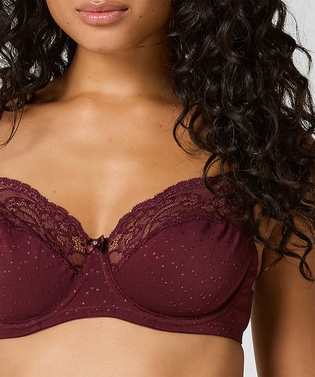 Sophie Non-Padded Underwired Bra, Purple