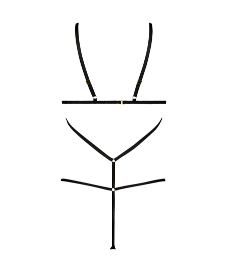 Sophia Pride Private Bodysuit, Black