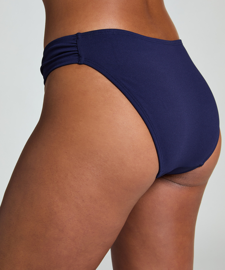 Scallop Rio Bikini Bottoms, Blue