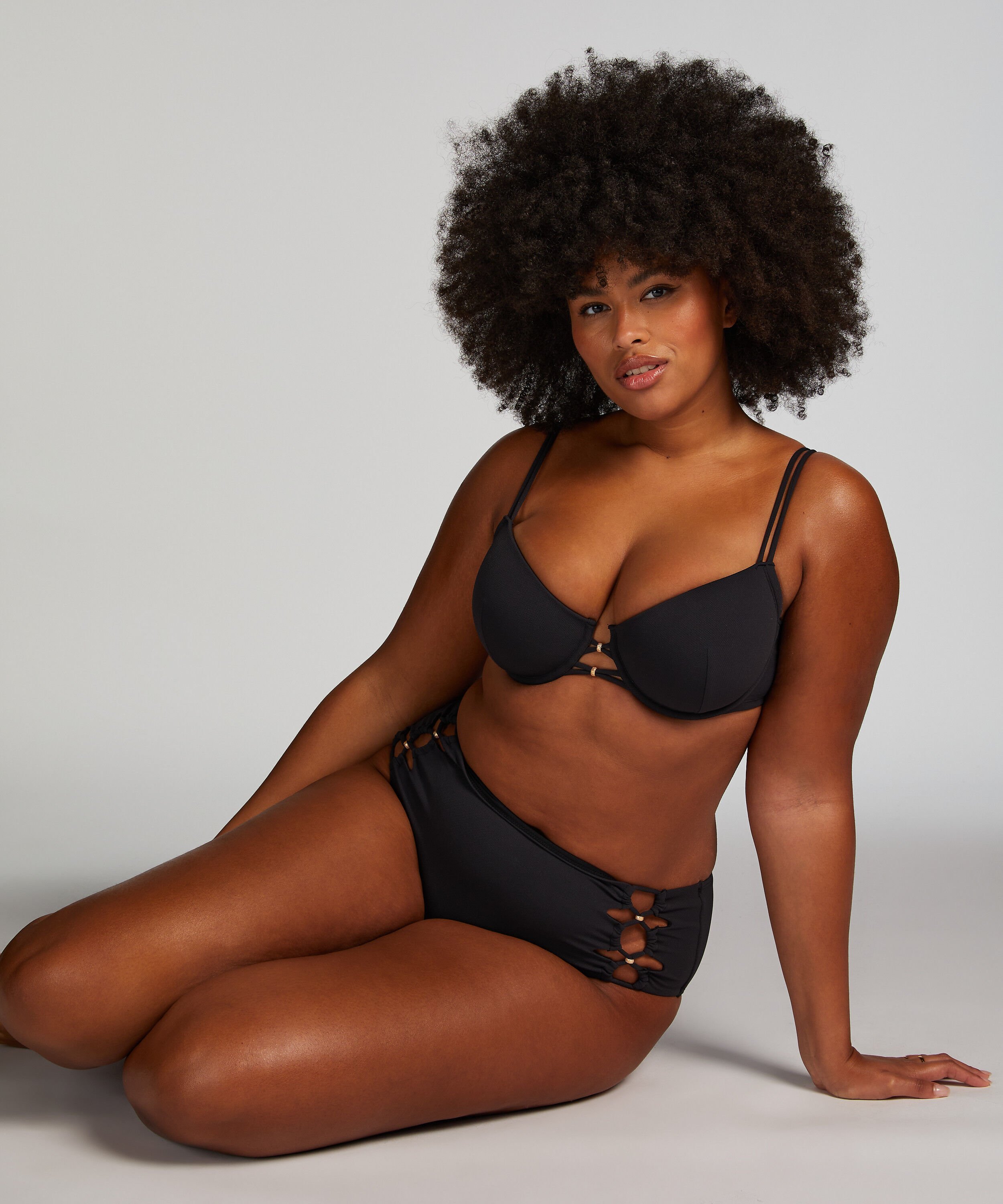 Holbox Bikini Top, Black