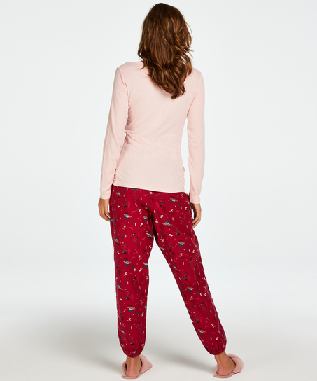 Petite Twill Pyjama pants, Red