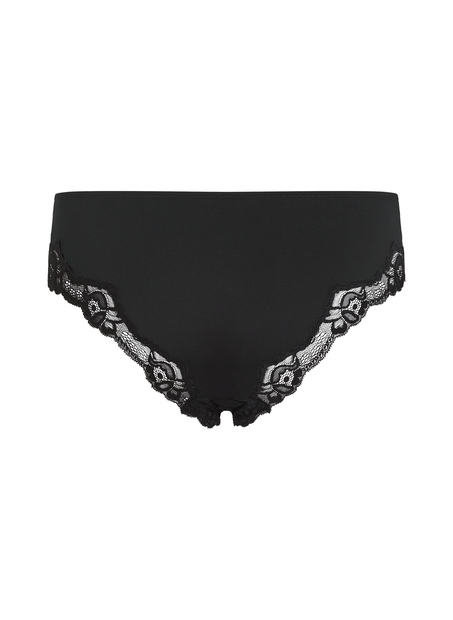Secret Lace Brief, Black