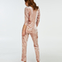 Boyfriend Crushed Velvet Pyjamas, Pink