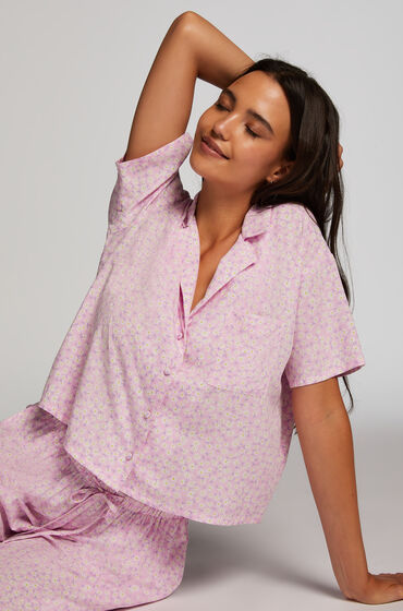 Image of Hunkemöller Springbreakers Pyjama Top Pink