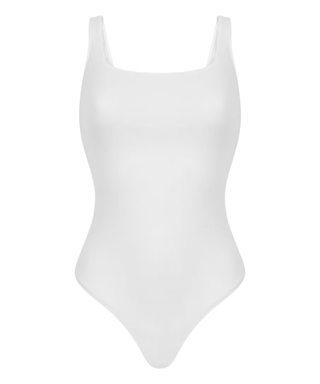 Cotton Rib Body, White