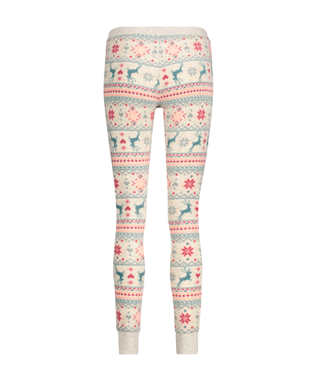 Micro Fleece Leggings, Beige