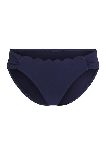 Hunkemöller Scallop Rio Bikini Bottoms Blue