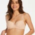 Maya Padded Underwired Bra, Beige