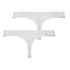 2-pack Angie Thongs, White