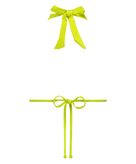 Luxe Multi Way Triangle Bikini Top, Green