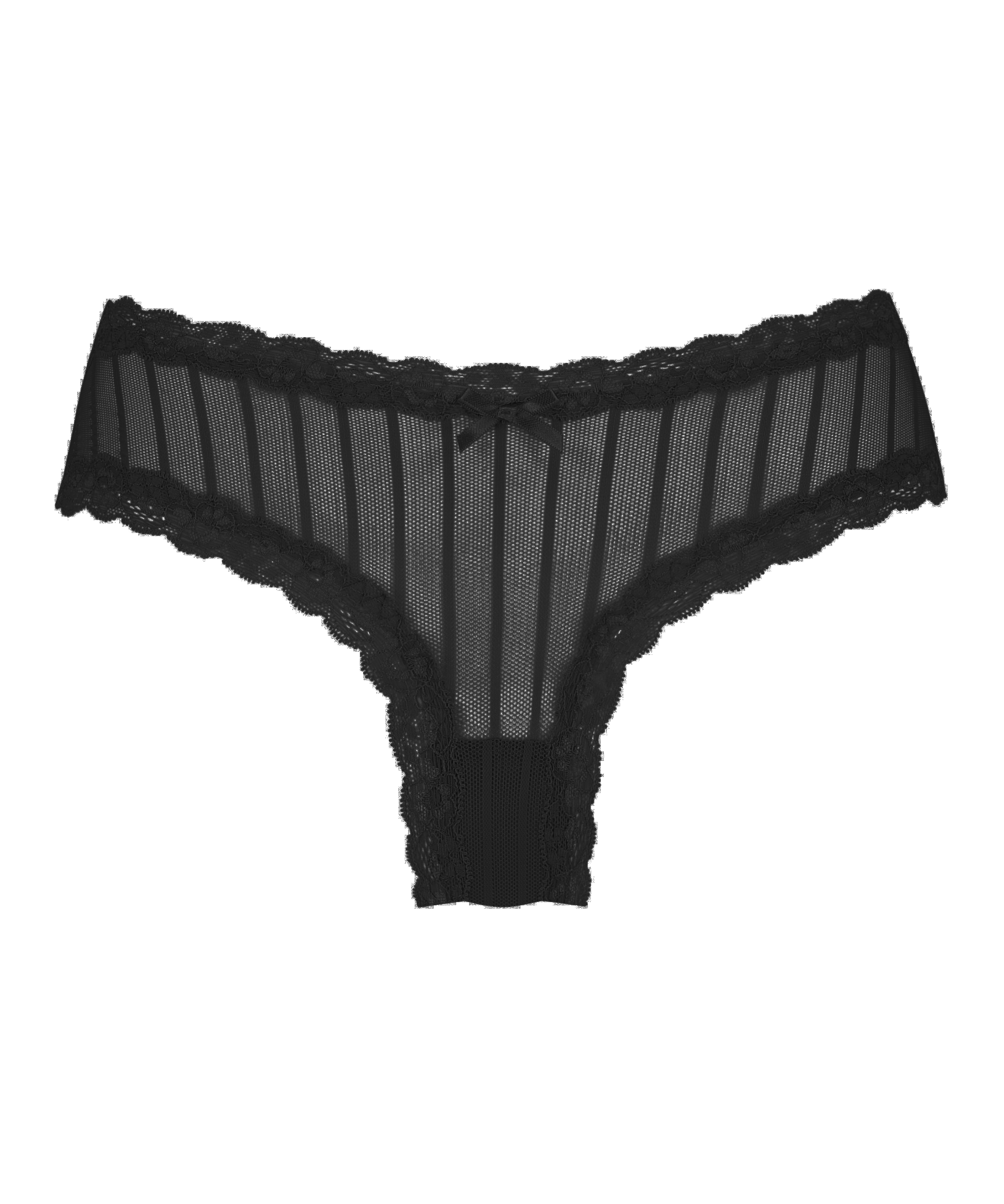 V-shape Mesh Brazilian, Black, main