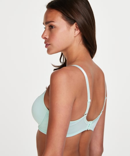 Nina Non-Padded Underwired Minimizer Bra, Green