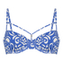 Cancun Padded Bikinitop, Blue