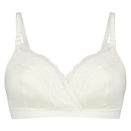 Annie Padded Nursing Bra, White