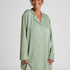 Shirtdress Satin Ayla, Green