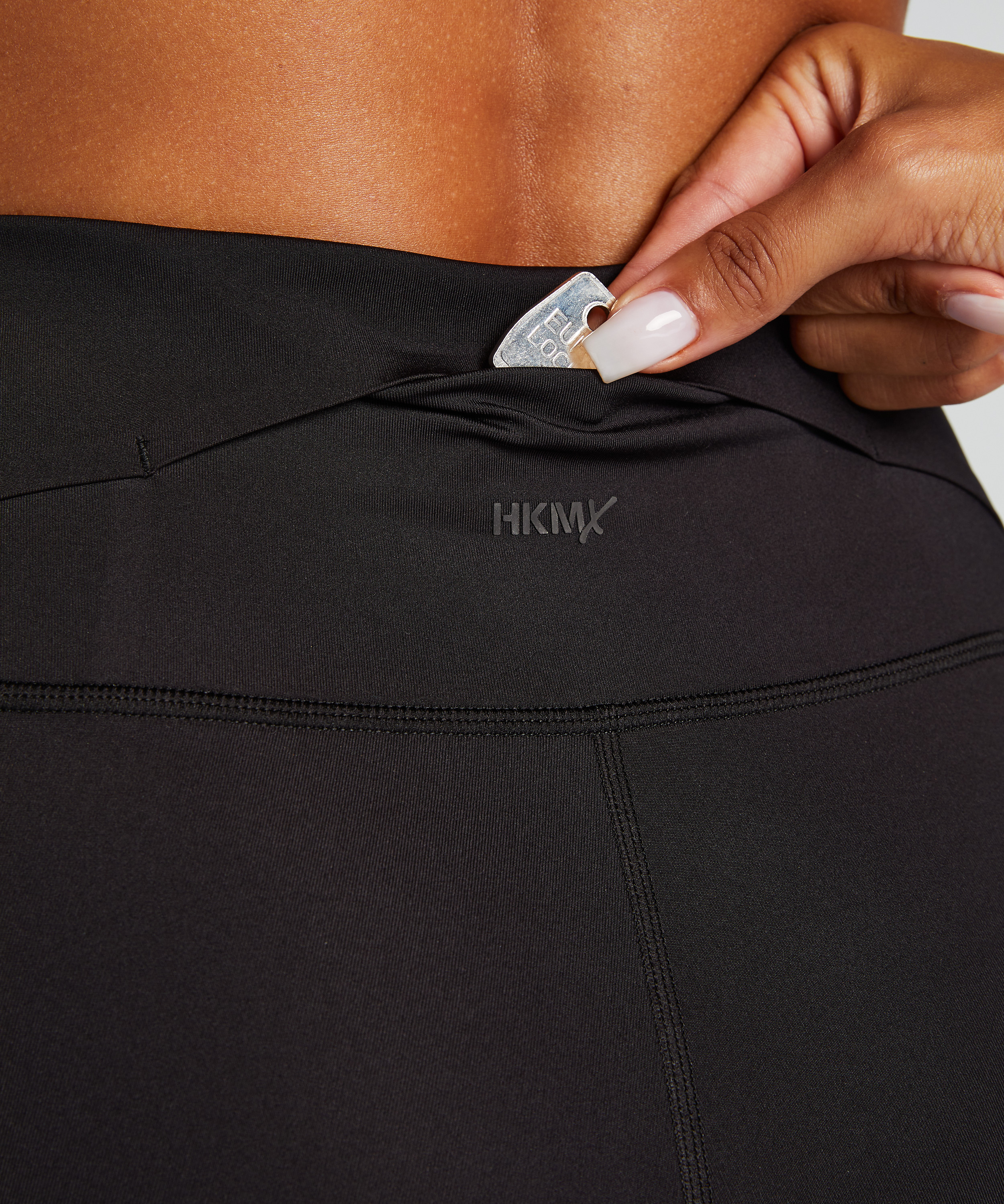 HKMX Performance Sport Leggings, Black, main