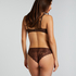 Invisible Lace Back Brazilian, Brown
