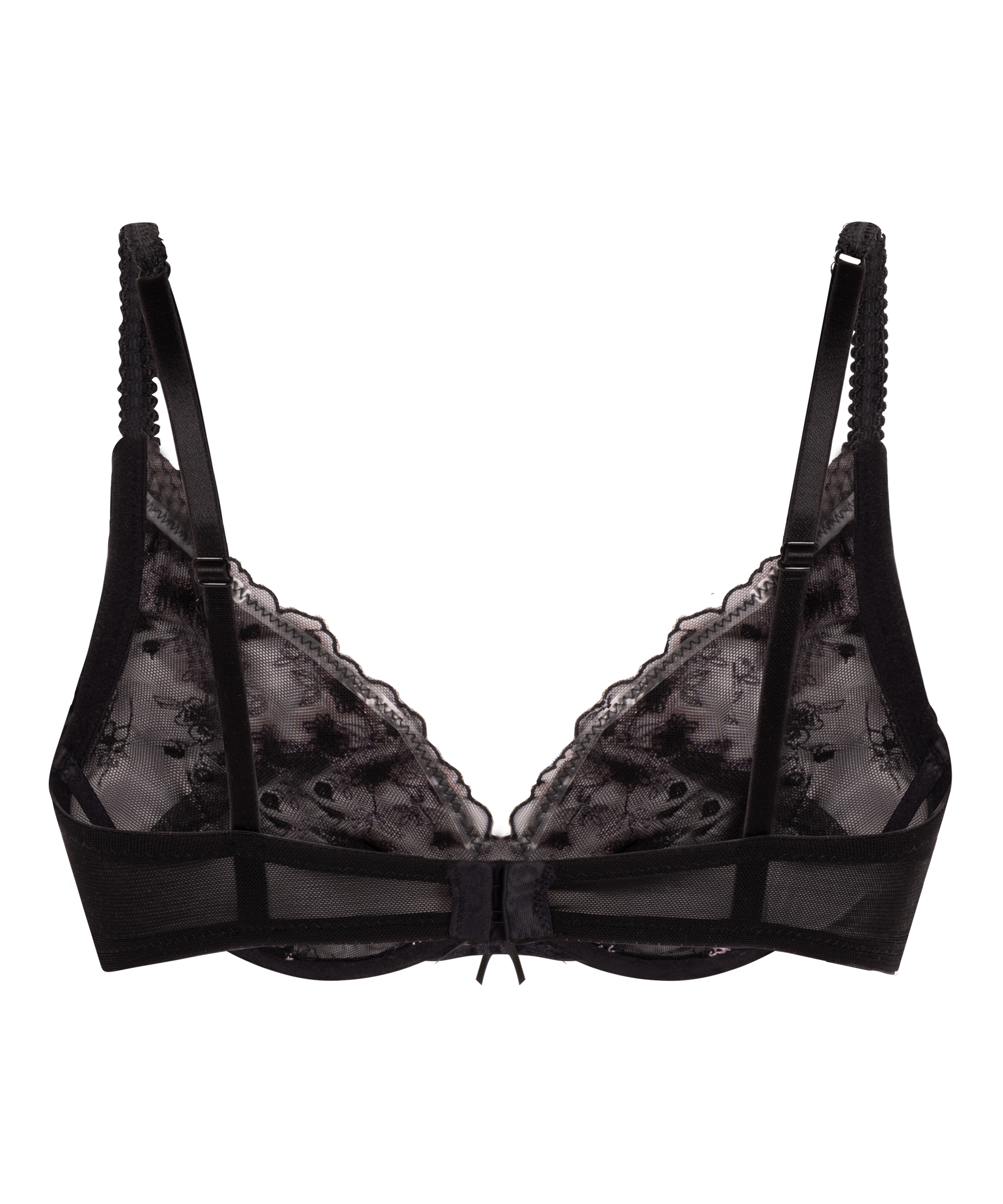 Chloe Non-Padded Underwired Bra, Black, main