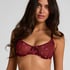Frida Non-Padded Underwired Bra, Red