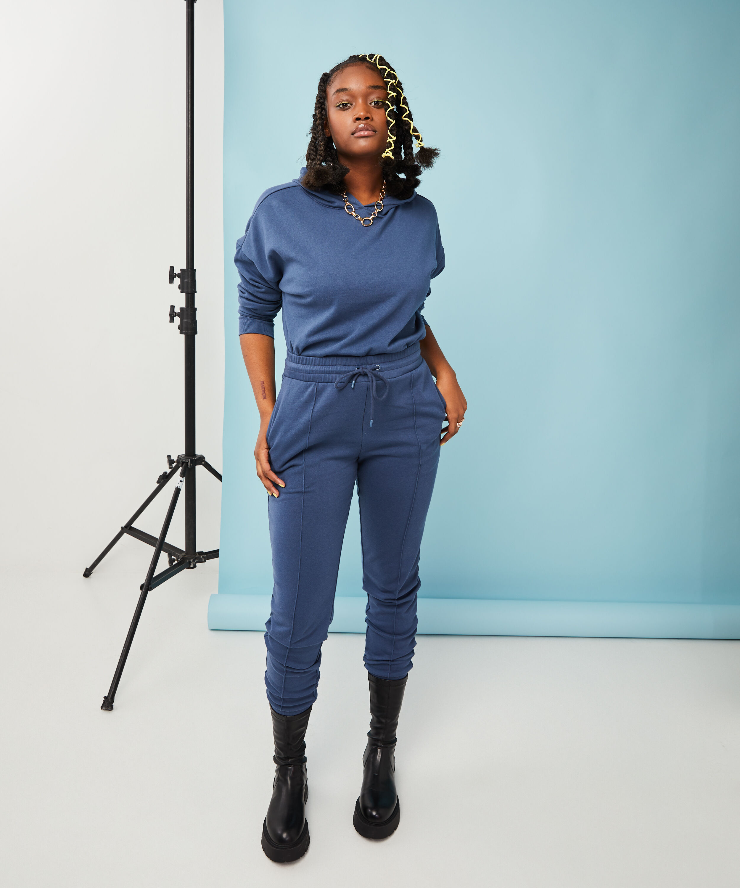 Snuggle Me Joggers, Blue