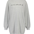 Round Neck Nightshirt, Grey