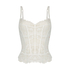 Cesca Bustier, White