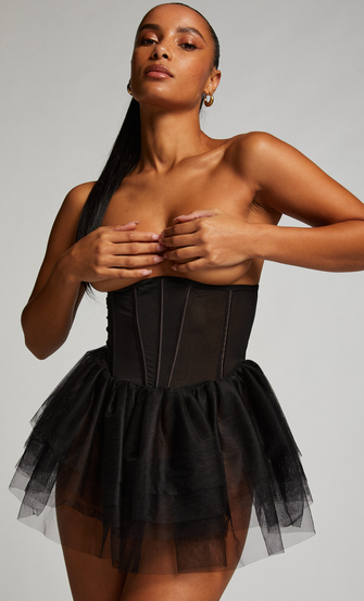 Private tutu corset, Black