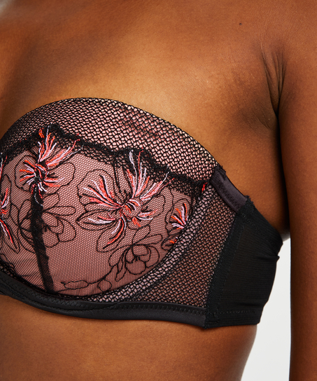 Emily Padded Underwired Bra, Black