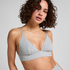 Cotton Bralette, Grey