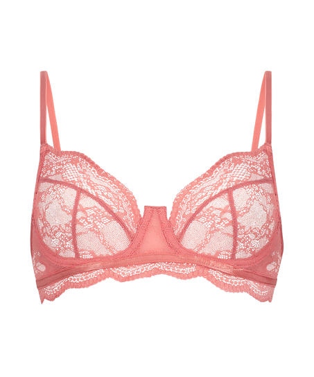 Isabelle Non-Padded Underwired Bra, Pink