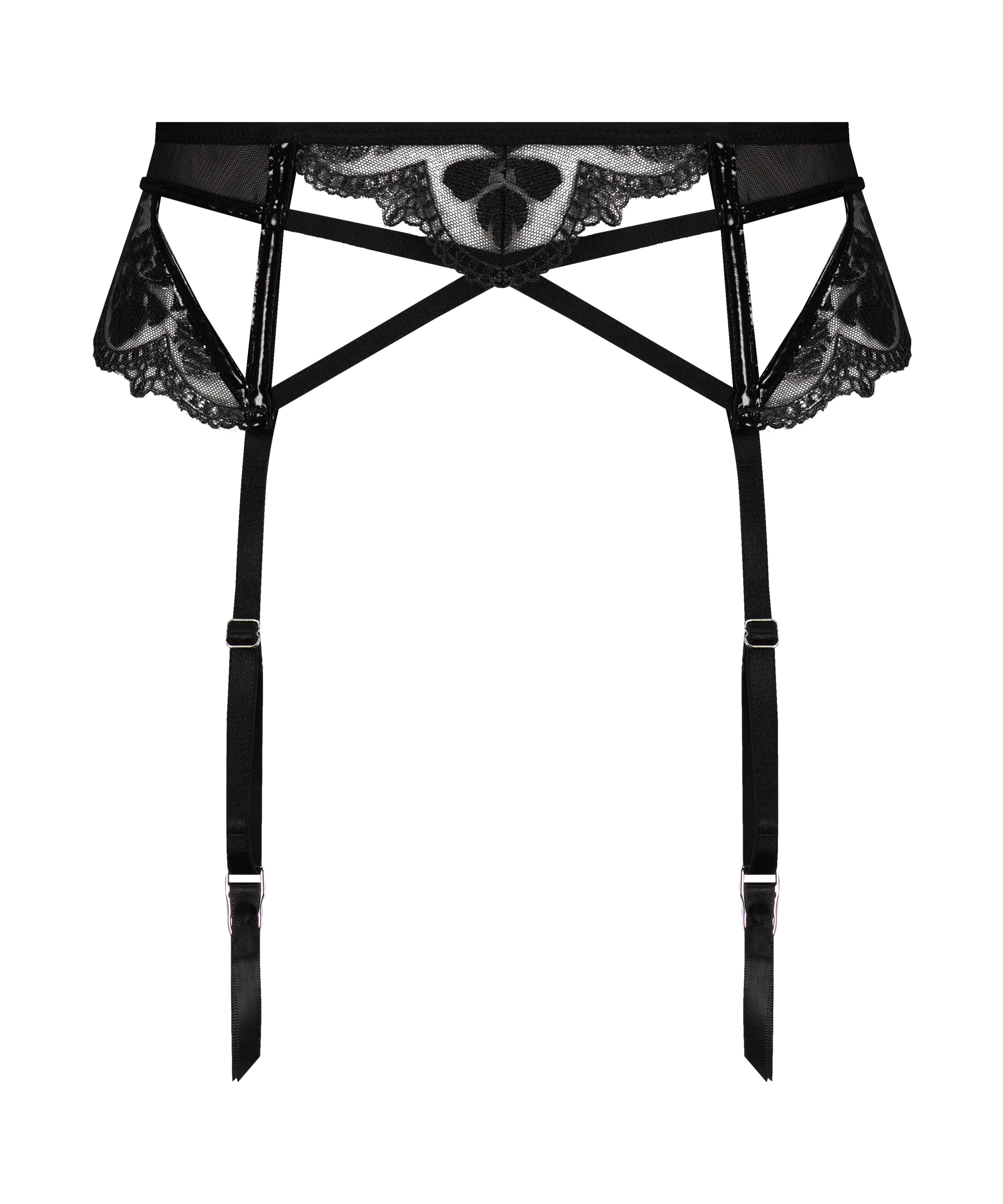 Jitske Suspenders, Black, main