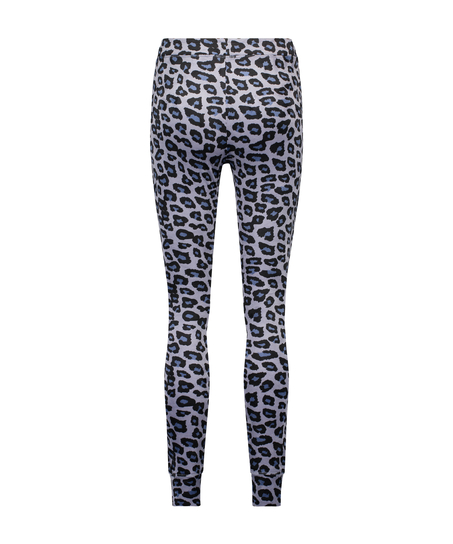 Velvet leggings, Grey