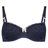 Maya Padded Underwired Bra, Blue
