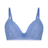 Bessie Padded Non-Wired Bra, Blue