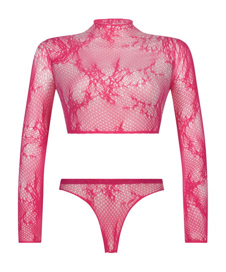 Private Lace Set, Pink