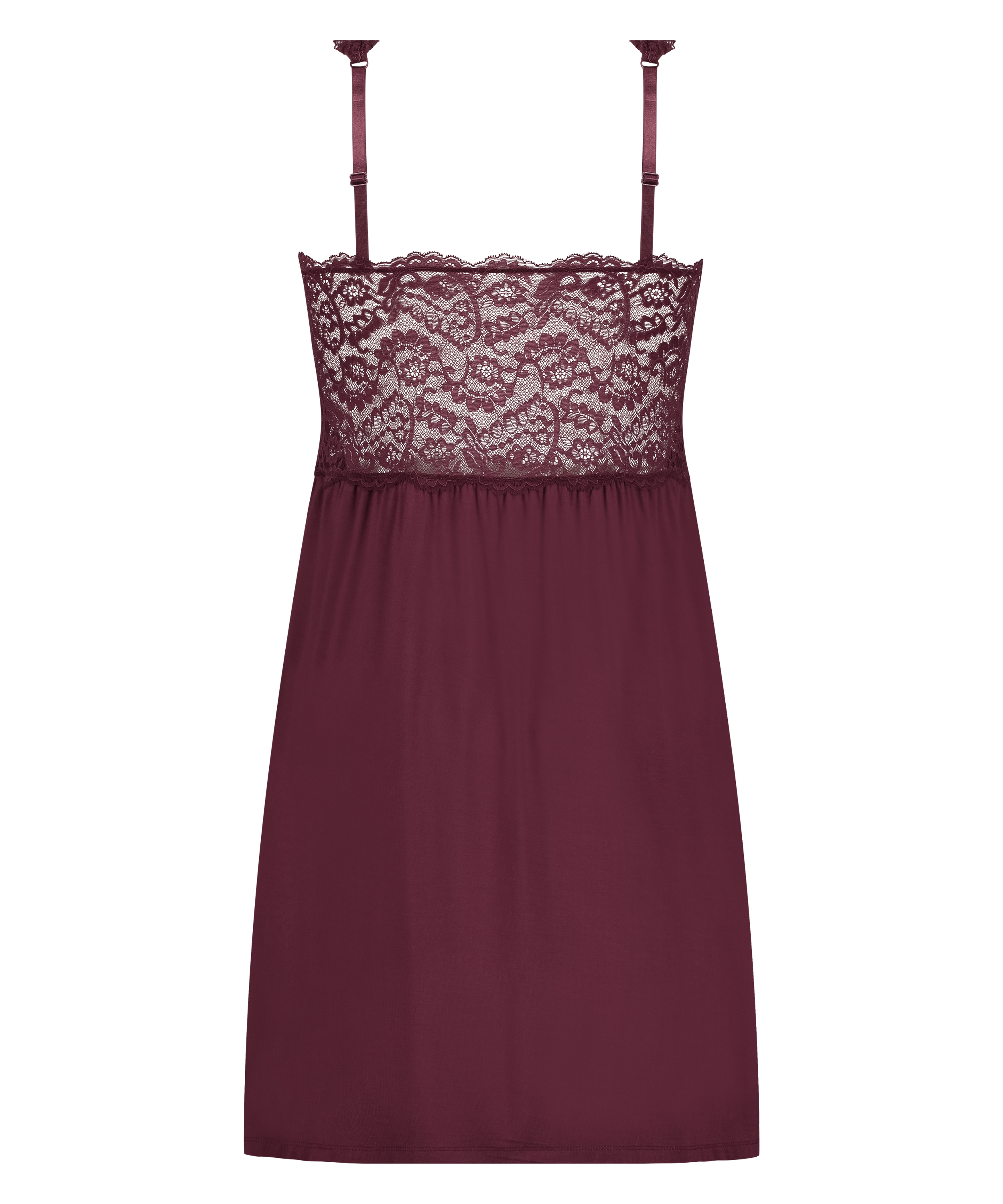 Nora Lace Slip Dress, Purple, main