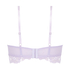 Shiloh Padded Non-wired Longline Bra, Purple