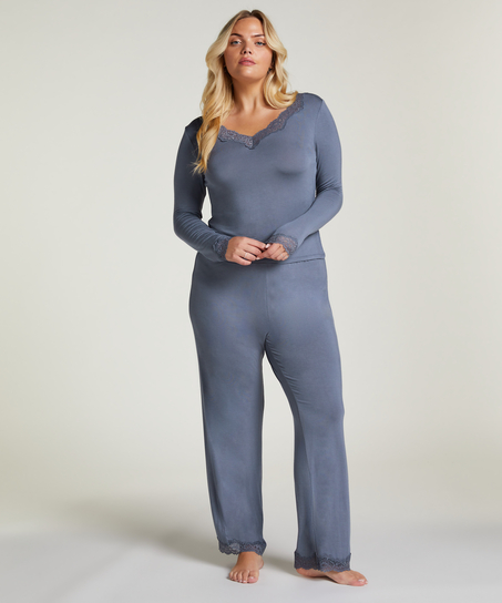 Pajama Set, Grey