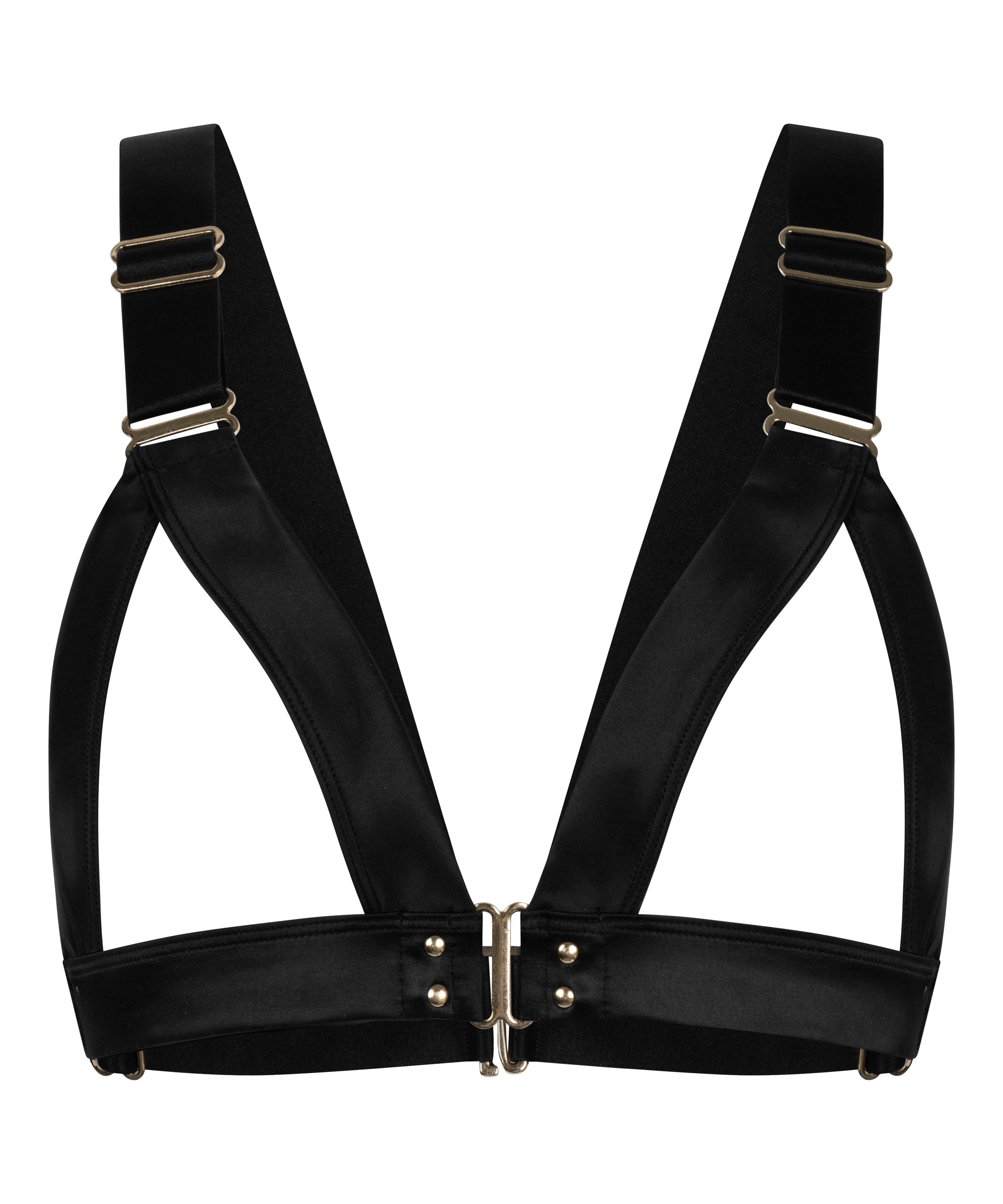 Colette Open Bralette, Black, main