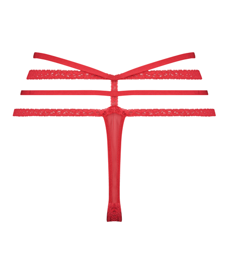 Lorraine Extra Low-rise Thong, Red