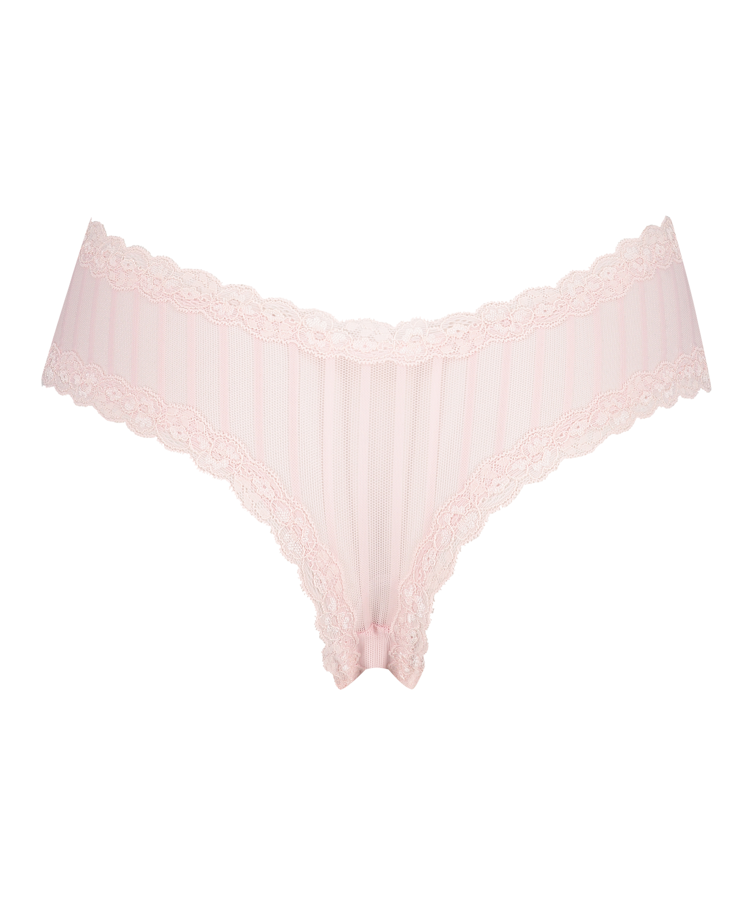 V-shape Mesh Brazilian, Pink, main