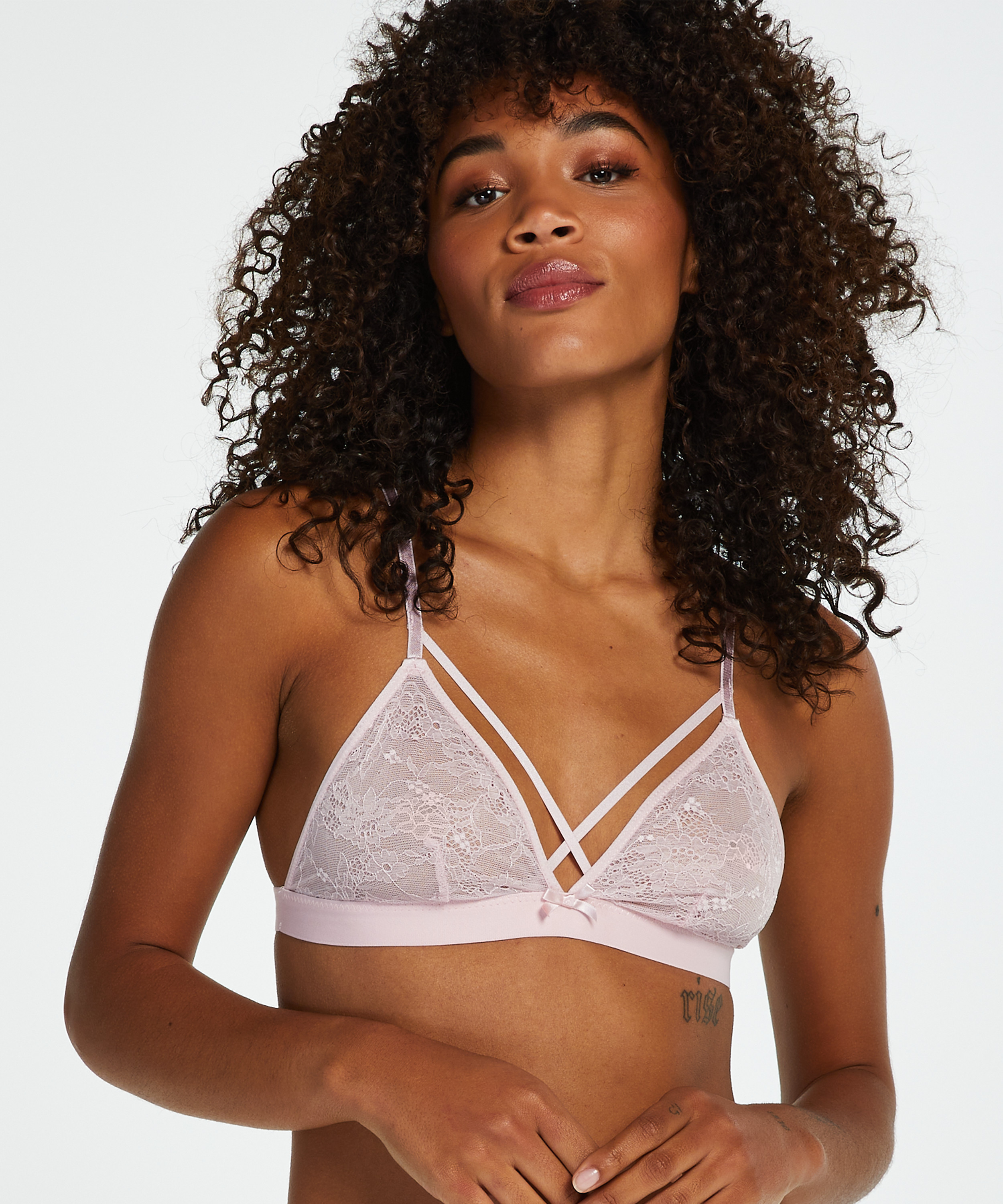 Corby Bralette, Pink, main