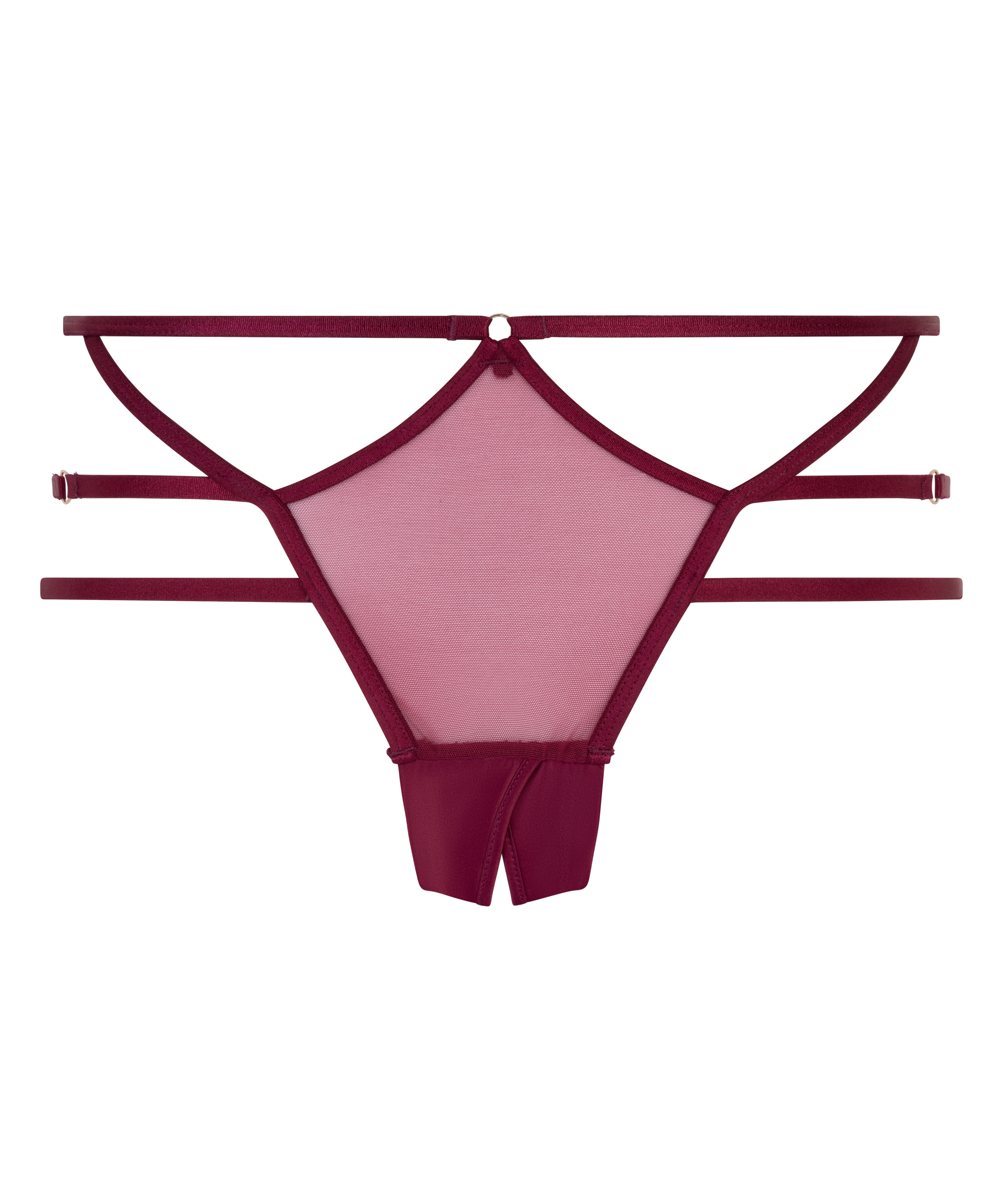Jacky Open Crotch Brazilian, Red, main